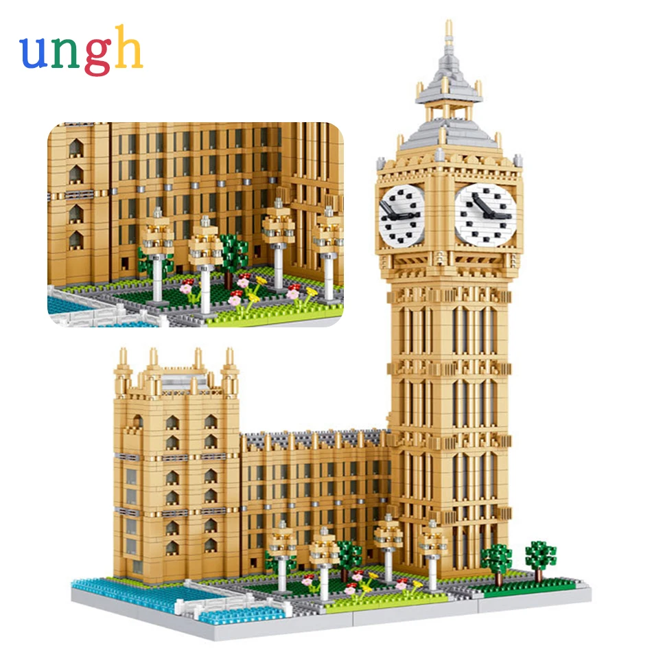 

3466 шт., Детский конструктор «городская архитектура»