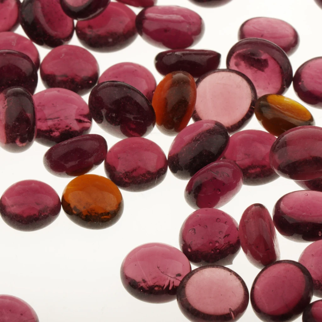 

100x Solid Color Marbles Beads Pebbles Stones for Floral Arrangements Fish Tank Decoration