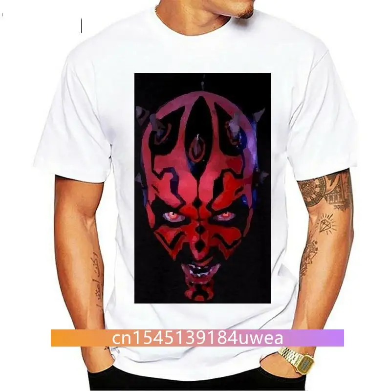 

Darth Maul T Shirt Black 100% Cotton Tee by BMF Apparel