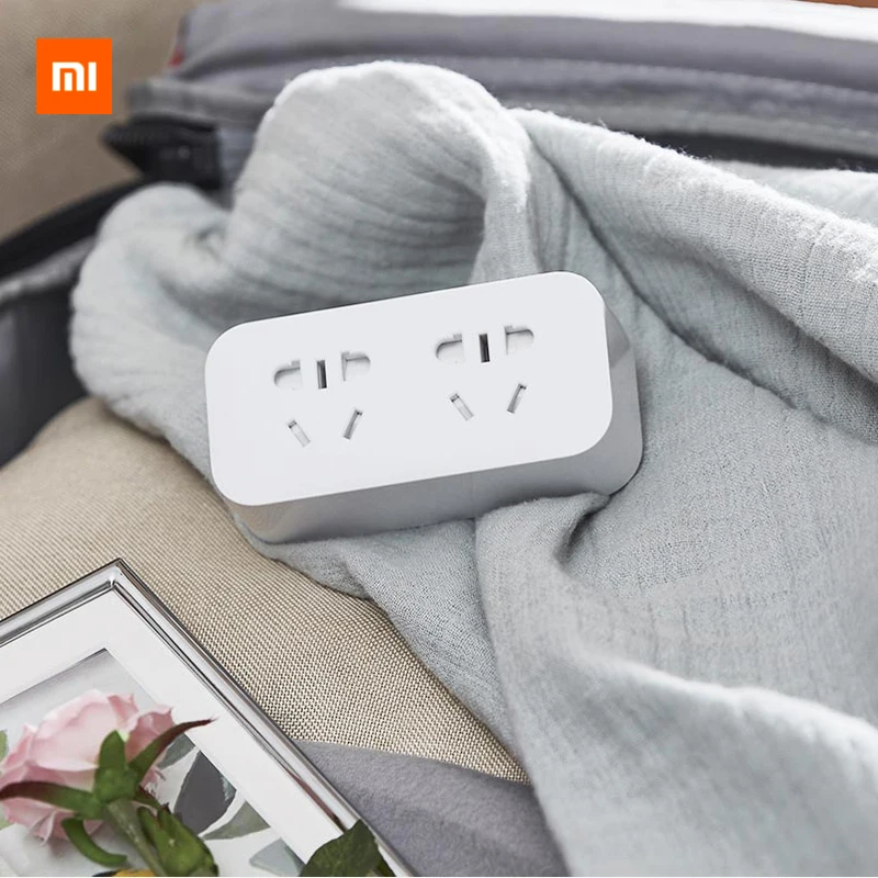 Оригинальный Xiaomi Mijia силовая полоса конвертер портативный адаптер пробки для