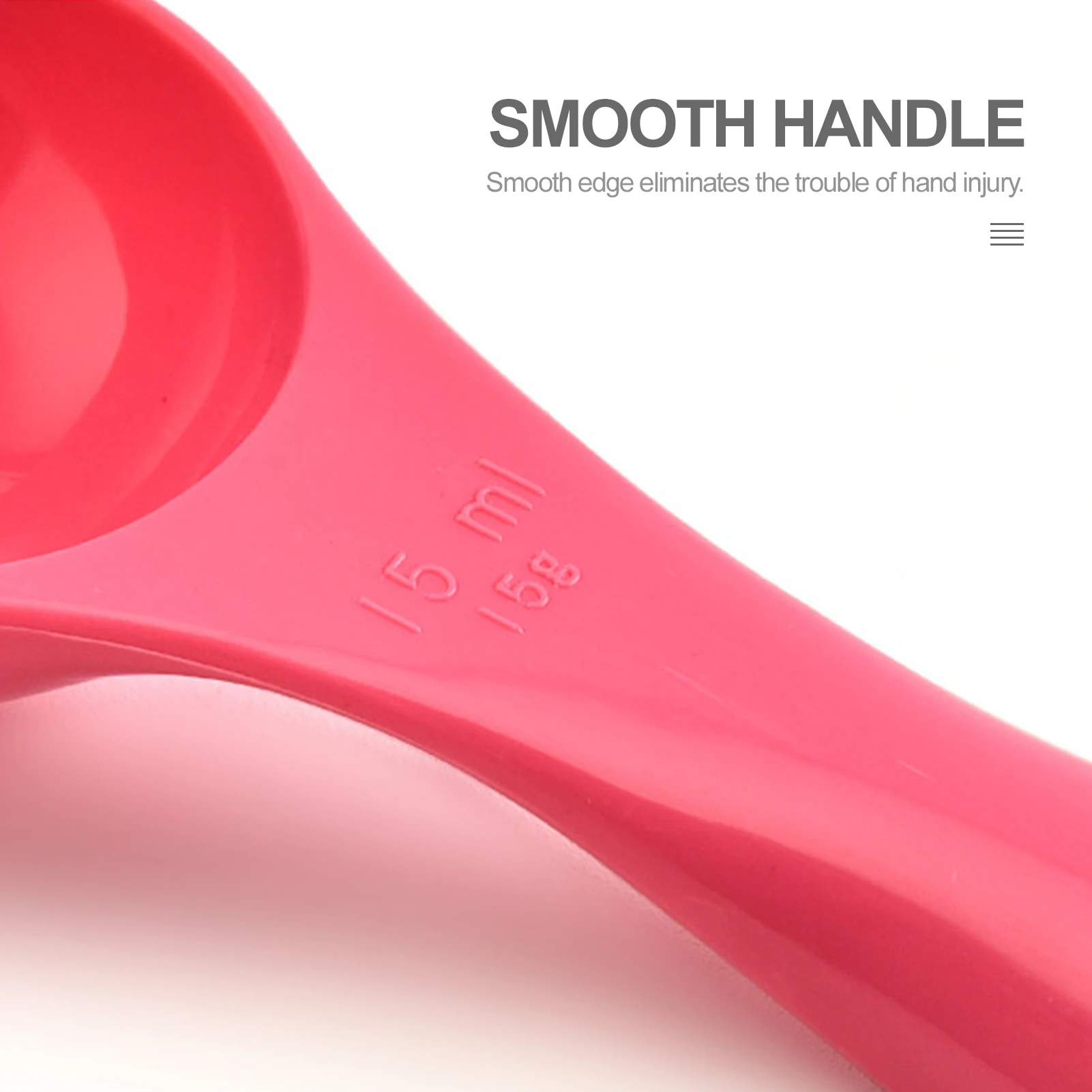 

5PCS Colorful Plastic Measuring Spoons Set for Dry and Liquid Ingredients Baking Utensils Cookware Set Kitchen Gadgets