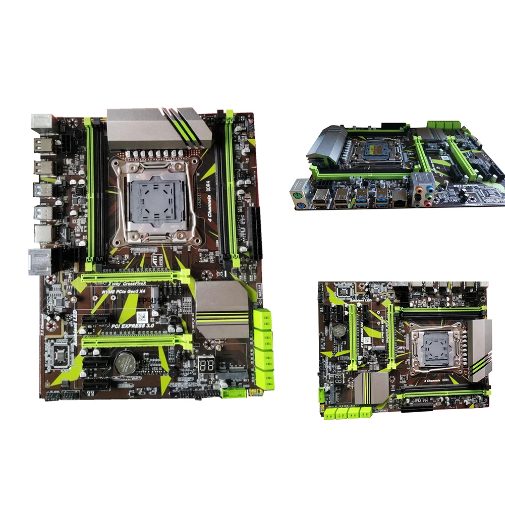 X99 LGA2011-V3 высокоскоростной модуль 4 канала Ddr4 профессиональная материнская плата Стабильный Рабочий стол компьютерная системная плата мощная материнская плата