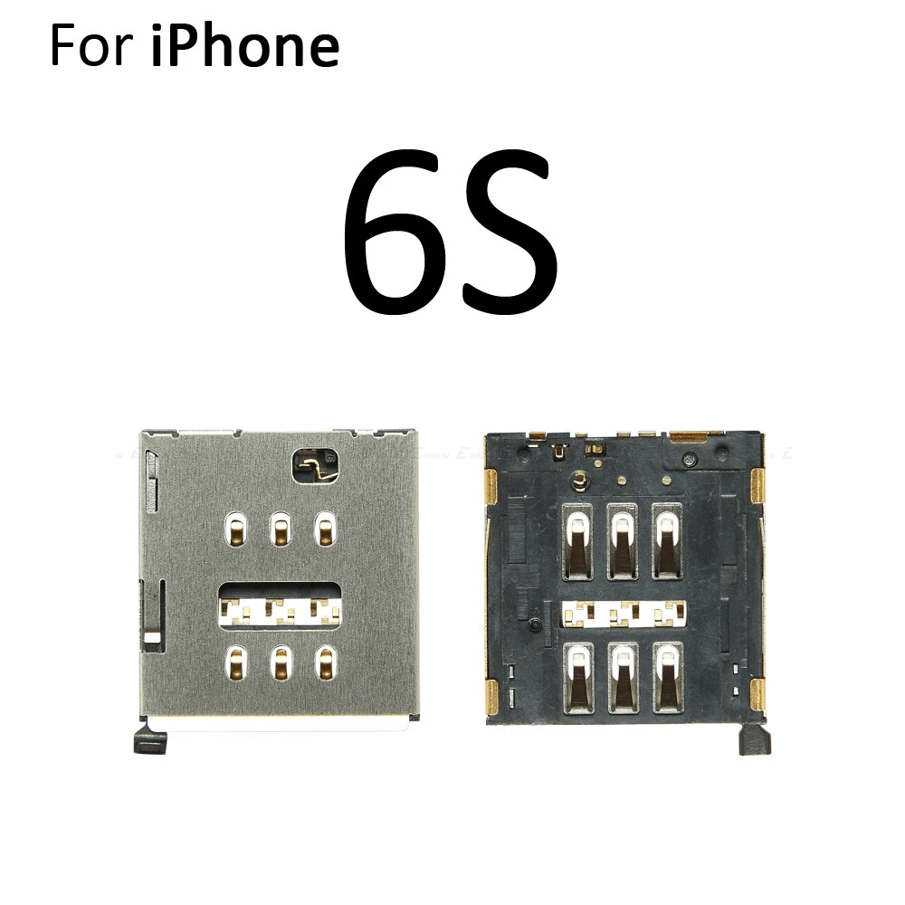 Слот для sim карты держатель iPhone 5 5S SE 5C 6 6S 7 8 Plus слот лотка|card reader slot|sim card slotsim holder |
