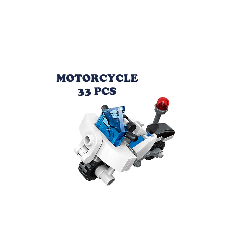 Строительные блоки Hipac автомобиль раньше для мальчиков подарки детей