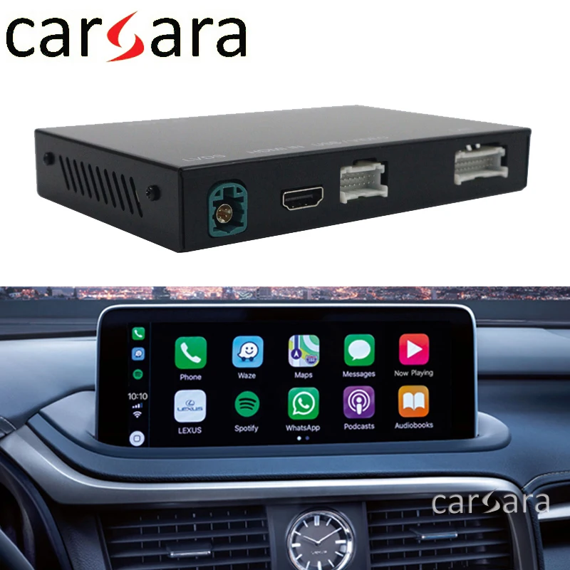 Billig Für Lexus Drahtlose Carplay NX RX ES IS2010 ~ 2020 Hinten Vorne Kamera Androidauto Adapter Interface Original Display Verbessern Decoder