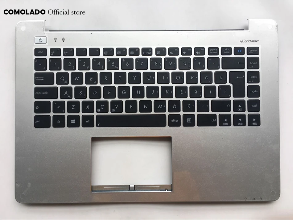 Nordic Hungarian UK Slovenia Swiss Turkish Palmrest Laptop Keyboard For Asus S400 S400C S400CA S400E ND HU WB TR SW Layout | Компьютеры и