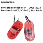 2x светодиодный Автомобильный Дверной светильник с логотипом, лазерный проектор призрак, теневая лампа для Ford Mondeo MK4 2008 2010 2011 2012 2013 2014 S-MAX