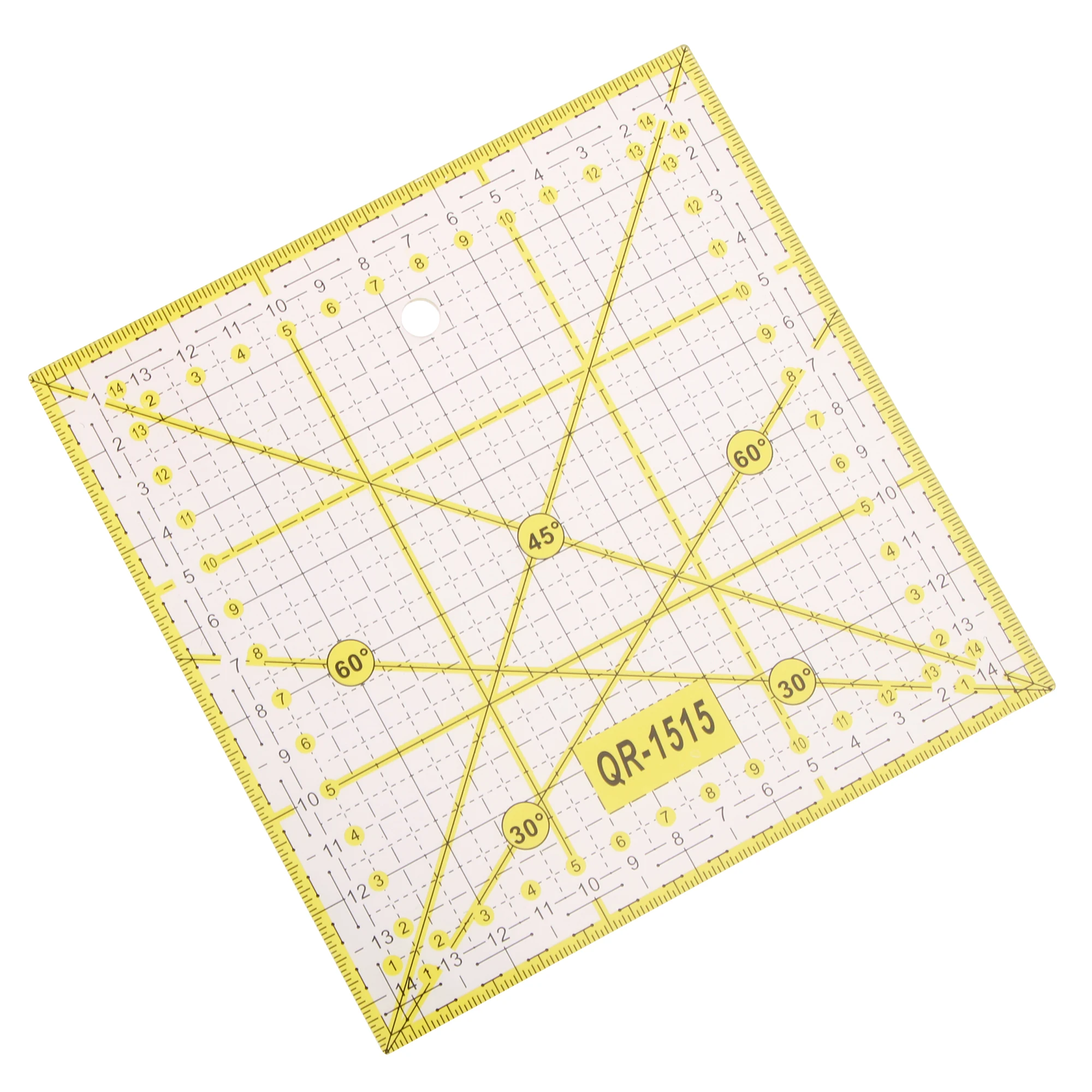 15*15 см DIY лоскутного шитья инструмент квадратный линейка для вырубной штамповки