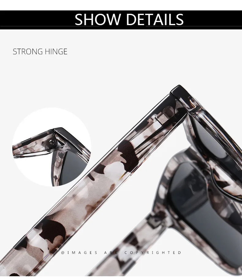 Мужские солнцезащитные очки ZSMEYE поляризационные классические со съемными