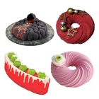 Meibum формы для выпечки силиконовая форма для выпечки формы для Мусса десерт пресс-форма для выпечки инструменты украшения сковорода с антипригарным Кухня посуда