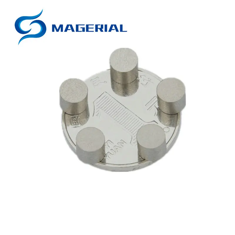

SmCo Magnet Thin Disc Diameter Dia. 6x5 mm Grade YXG28H 350 Degree C High Temperature Permanent Rare Earth Magnets 50pcs