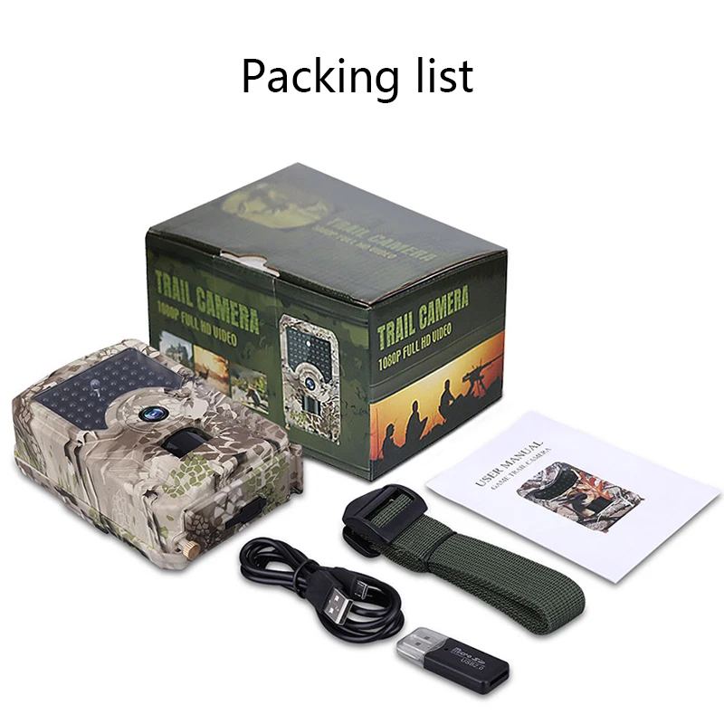 1080P охотничья камера водонепроницаемая инфракрасные лучи для определения