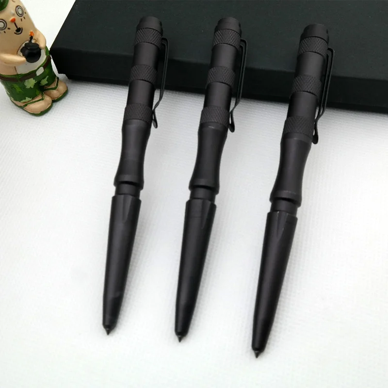 

1pcs Self-Defence Tactical Pen Tungsten Steel Head Tactical Pen Security Protection Supplies Defense Tool EDC Window Breaker