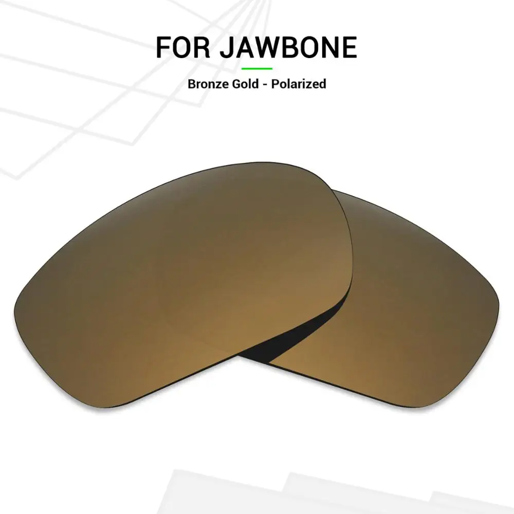 Поляризованные Сменные линзы Mryok для солнцезащитных очков Oakley Jawbone бронзовые