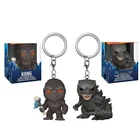 Карманный Брелок с топором из фильма Годзиллы против Конга, виниловые фигурки героев, игрушки для детей, рождественский подарок