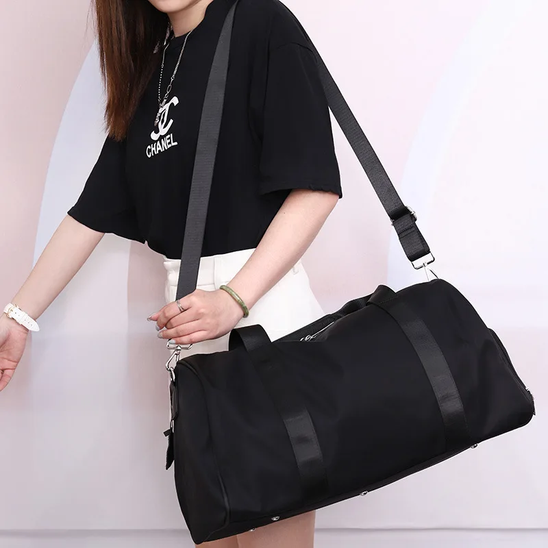 Sports fitness bag women's bag large dry wet separation short distance travel hand luggage bag waterproof swimming Yoga Bag