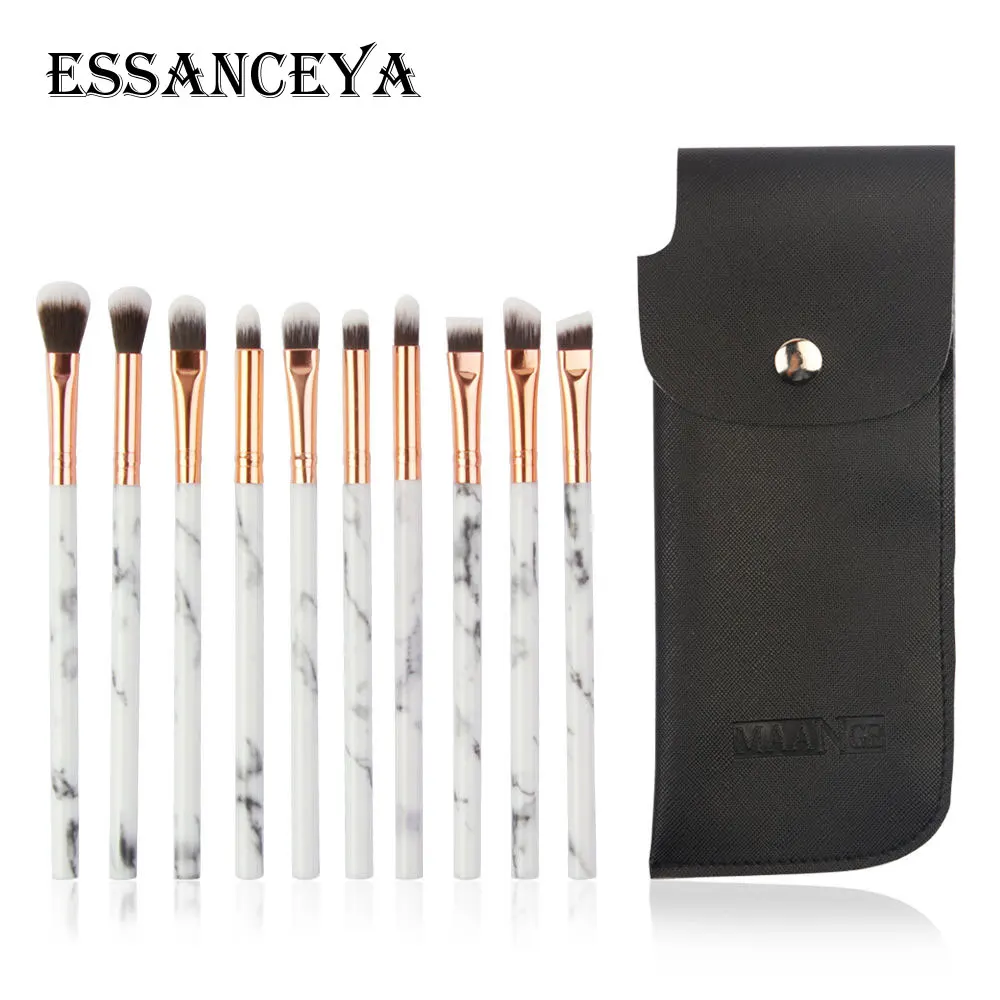 ESSANCEYA кистей для макияжа 7/10 шт. многофункциональный макияж, основа, тени для век набор кистей мини кисти с косметическим кисточки в сумке инструменты