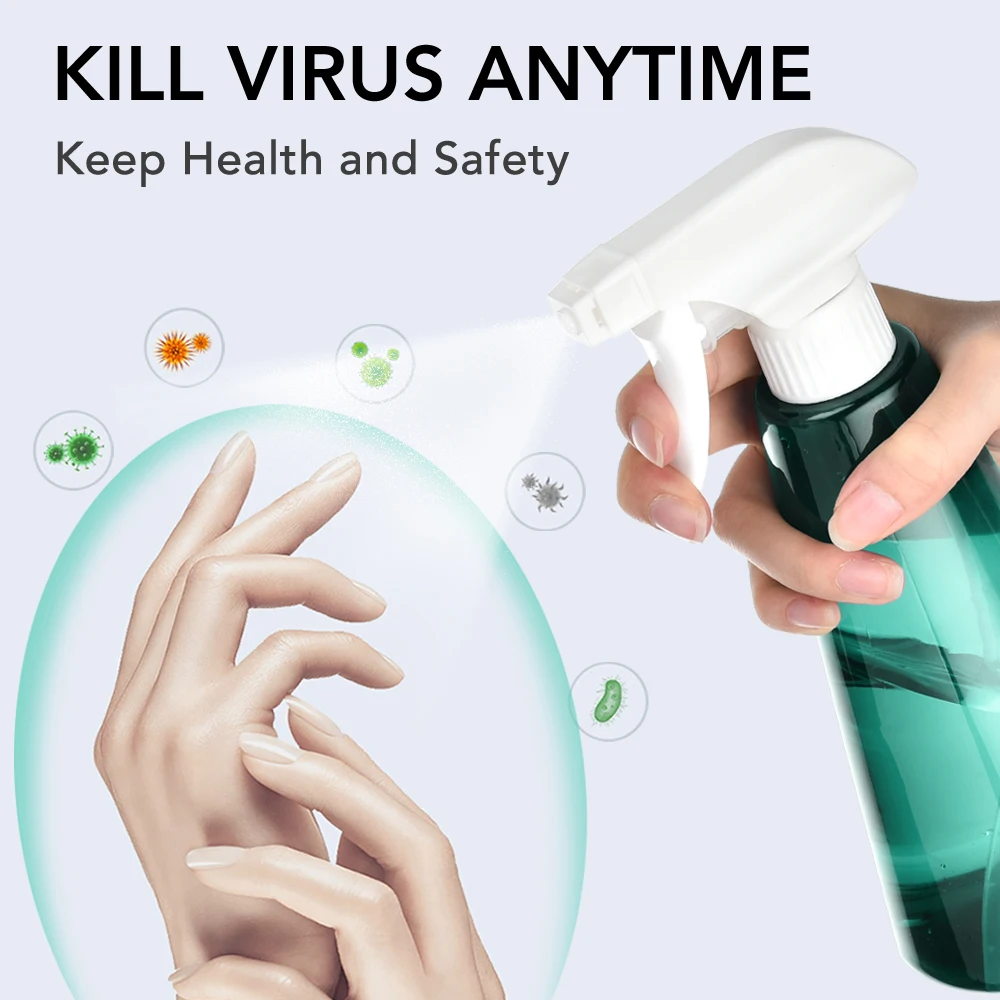 500 мл Пластик распылительных бутылочек с 2 насадка триггер опрыскиватель пустые