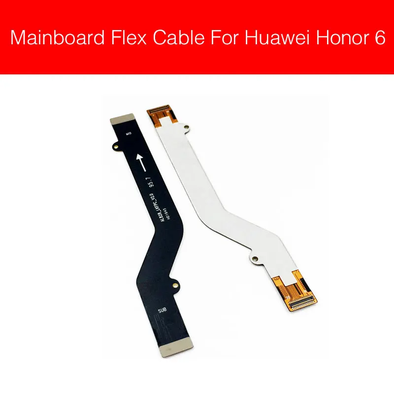 Разъём материнской платы flex кабель для huawei Honor 5A 5C 5X6 6A 6X 7A 7X 8A 8C 8X материнская плата основная плата Flex ленты Запчасти