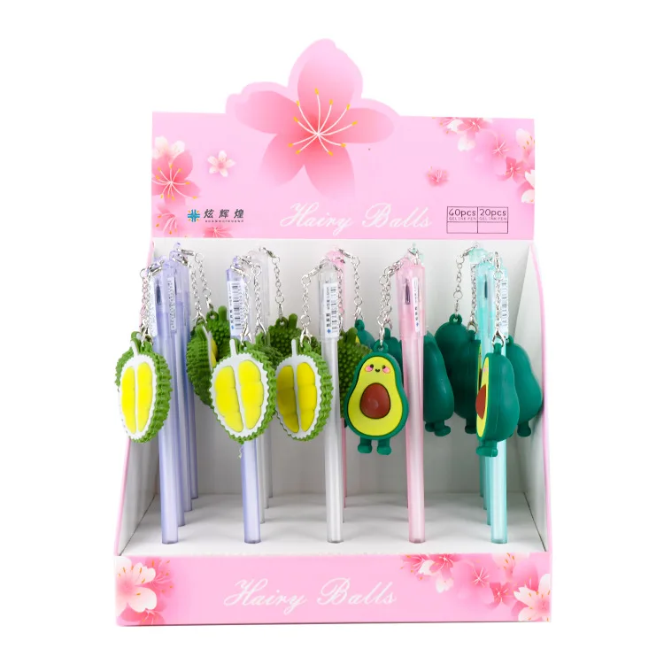 

Гелевая ручка с подвеской «авокадо», 20 шт./лот, 0,5 мм