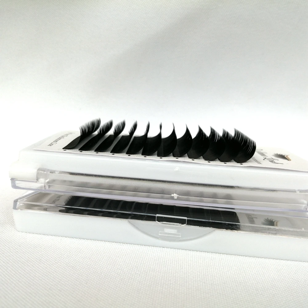 Эллипса плоские накладные ресницы норки эллипса Индивидуальные C/CC/D натуральные