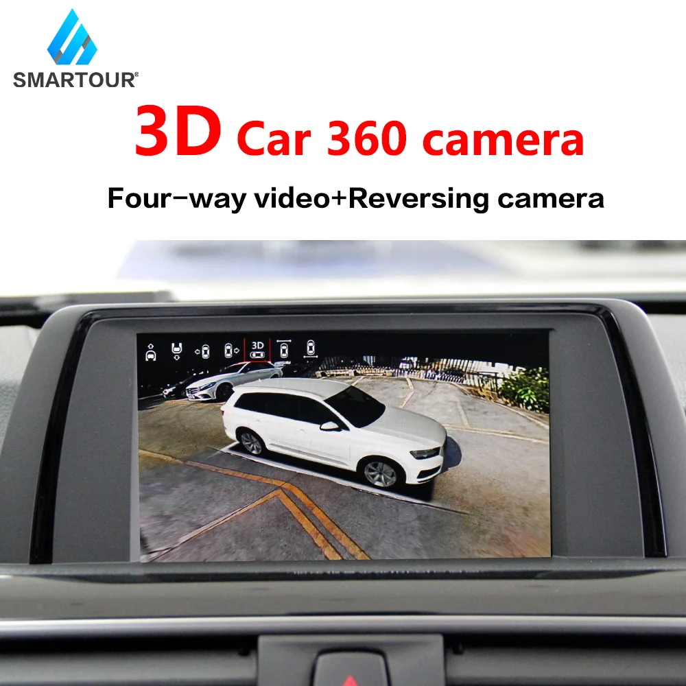 Smartour HD 3D Автомобильная камера 360 система парковки с объемным обзором для вождения