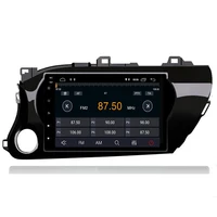 new come android 10 car radio 2 din for toyota hilux 2016 2019 auto dvd on board computer navigation gps audio head unit