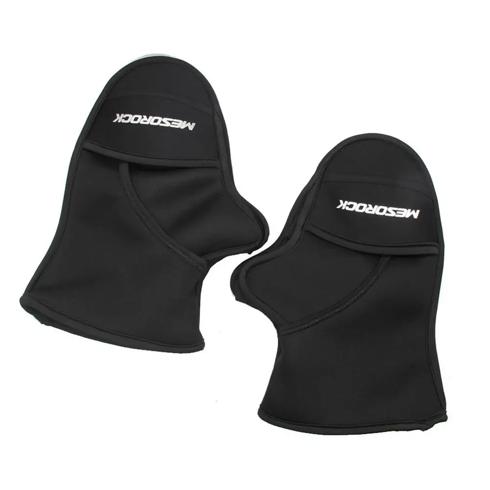 

MTB Bike Bar Covers Black Cyclist Mittens For Extreme Cold Weather Mountain For Mountain/Bike