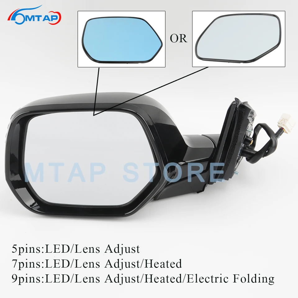 Наружное зеркало заднего вида MTAP 2 шт. в сборе с электрическим складным