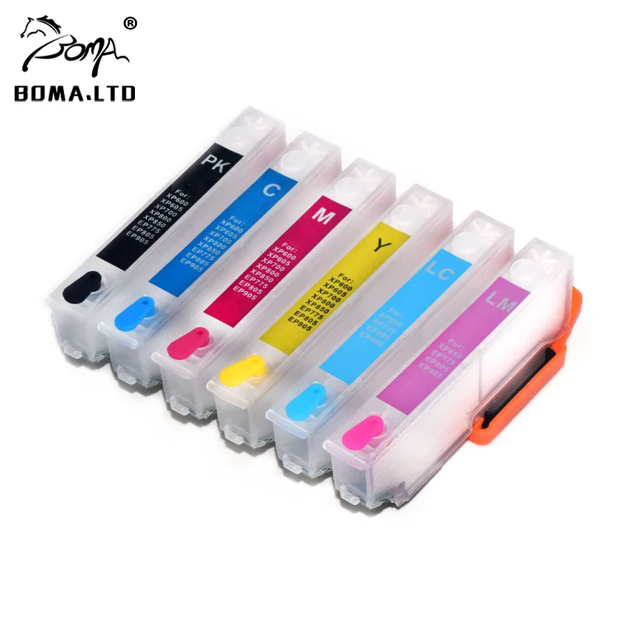 BOMA.LTD ITH ITH-BK Bulk Ink Cartridge For Epson EP-810AW EP-810AB EP-811AB EP-711A EP-709A EP-710A With ARC Reset Chip | Компьютеры и