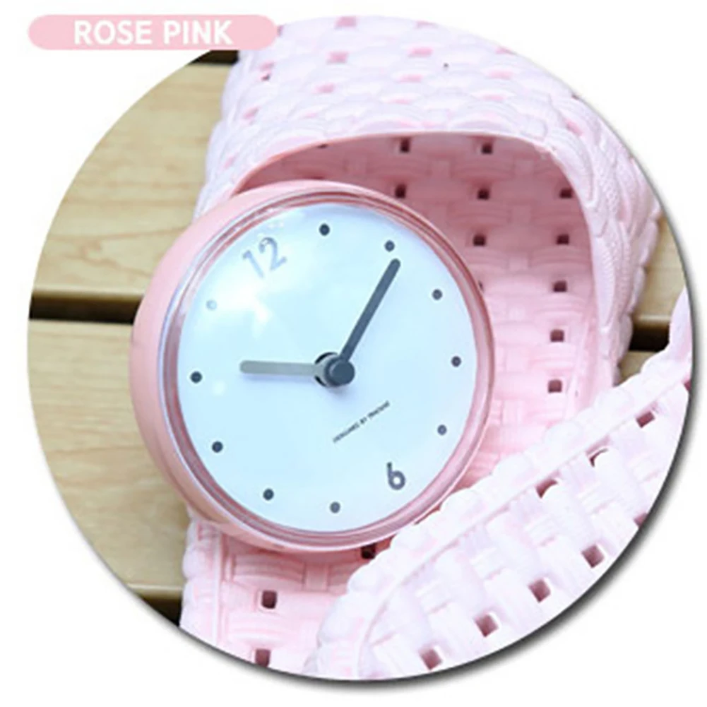 

Bathroom Waterproof Kitchen Clock Suction Cup Wall Clock Decor Shower Timer Decor Tiny Toilet