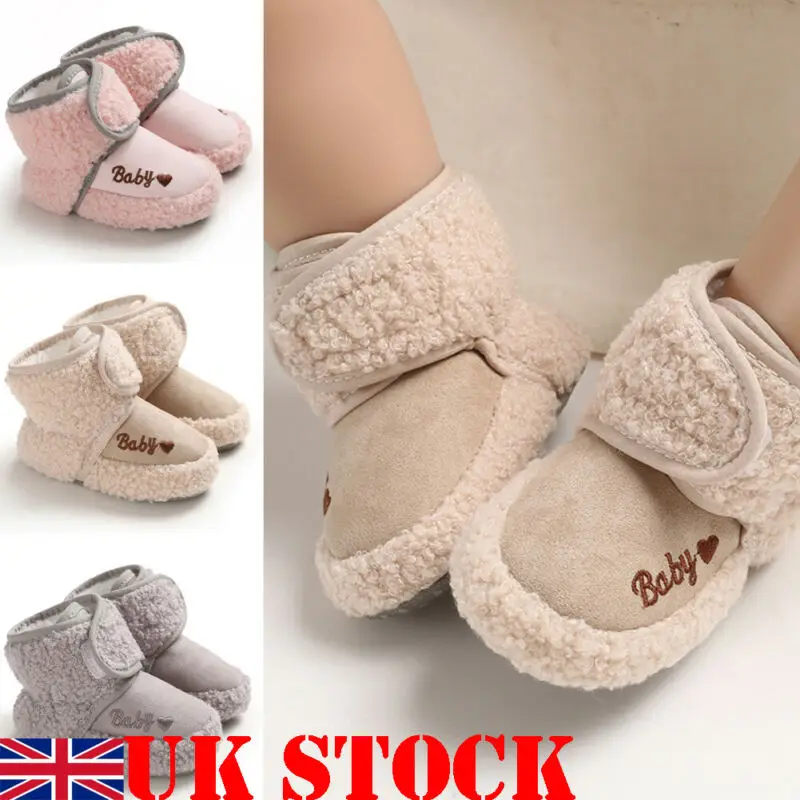 2019 Осенняя Новая модная зимняя теплая обувь для мальчиков и девочек 0-18 м сапоги