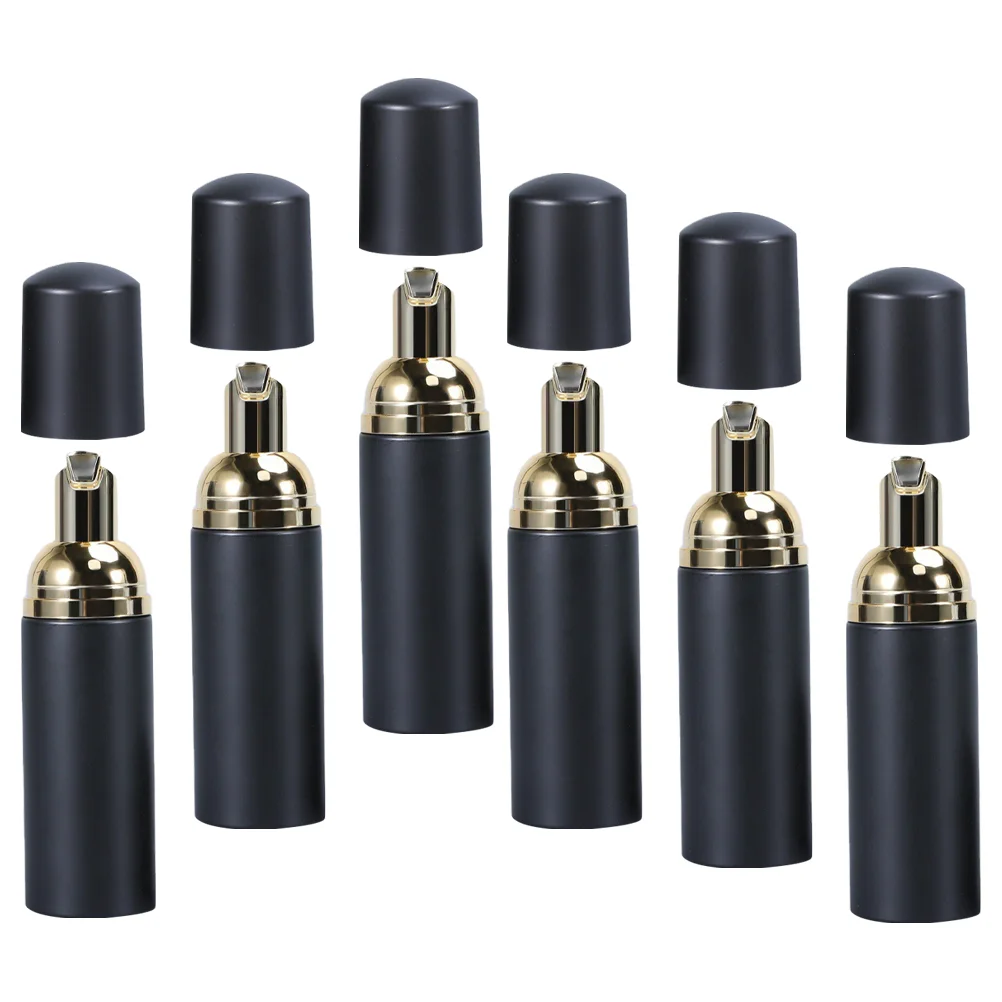 

6Pcs Refillable Foaming Bottles Shampoo Cosmetic Packaging Dispenser Bottle