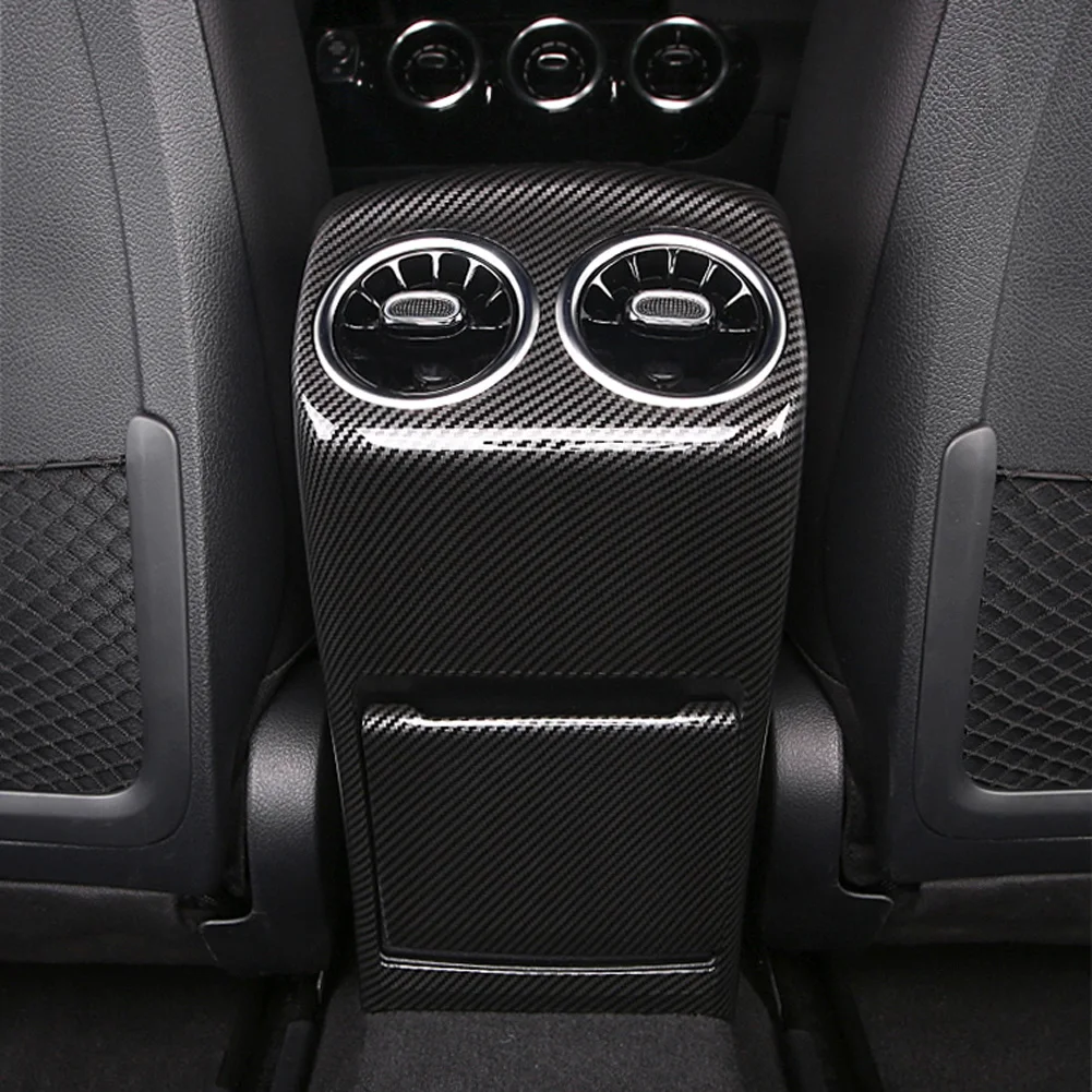 Для Mercedes Benz A Class W177 V177 2019 2020 + Автомобильные аксессуары задний подлокотник коробка