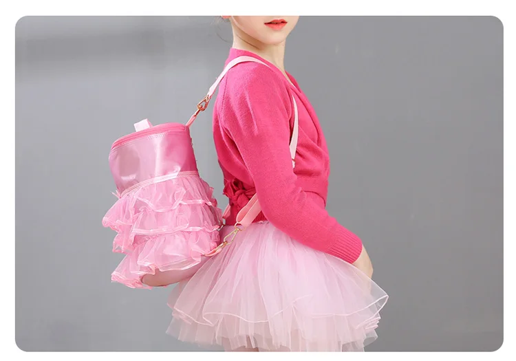 Балетная Сумка пачка для девочек балетные танцевальные сумочки практики
