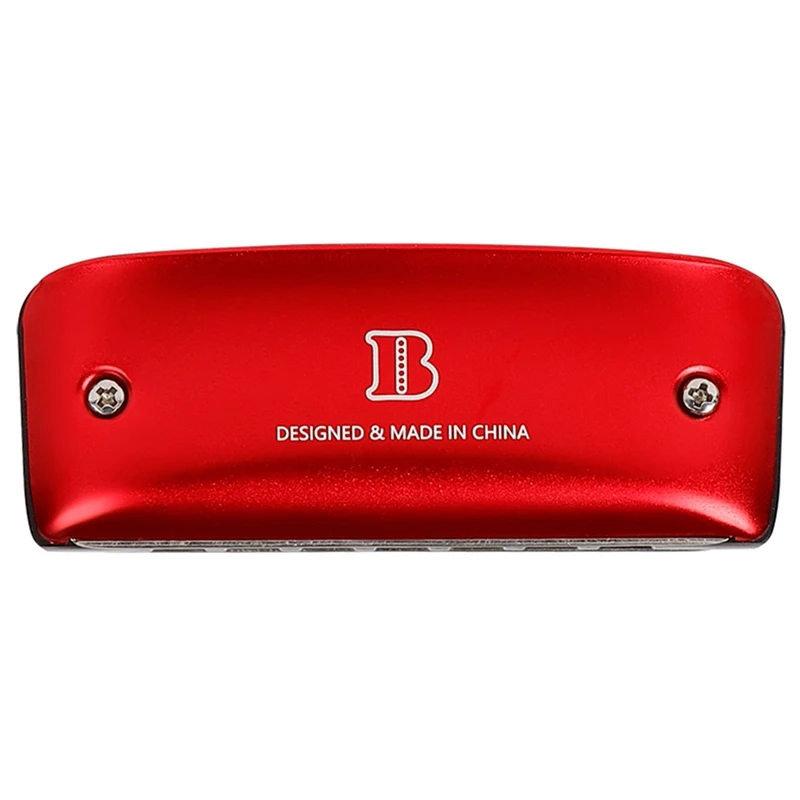 

Blues Harmonica 7 Holes A-Key Beginner Diatonic Harmonica for Kids with Lanyard