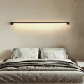 Современная Минималистичная настенная лампа, вращающийся светодиодный светильник для гостиной, спальни, длинное комнатное украшение для лестницы, прихожей, осветительный прибор - фото