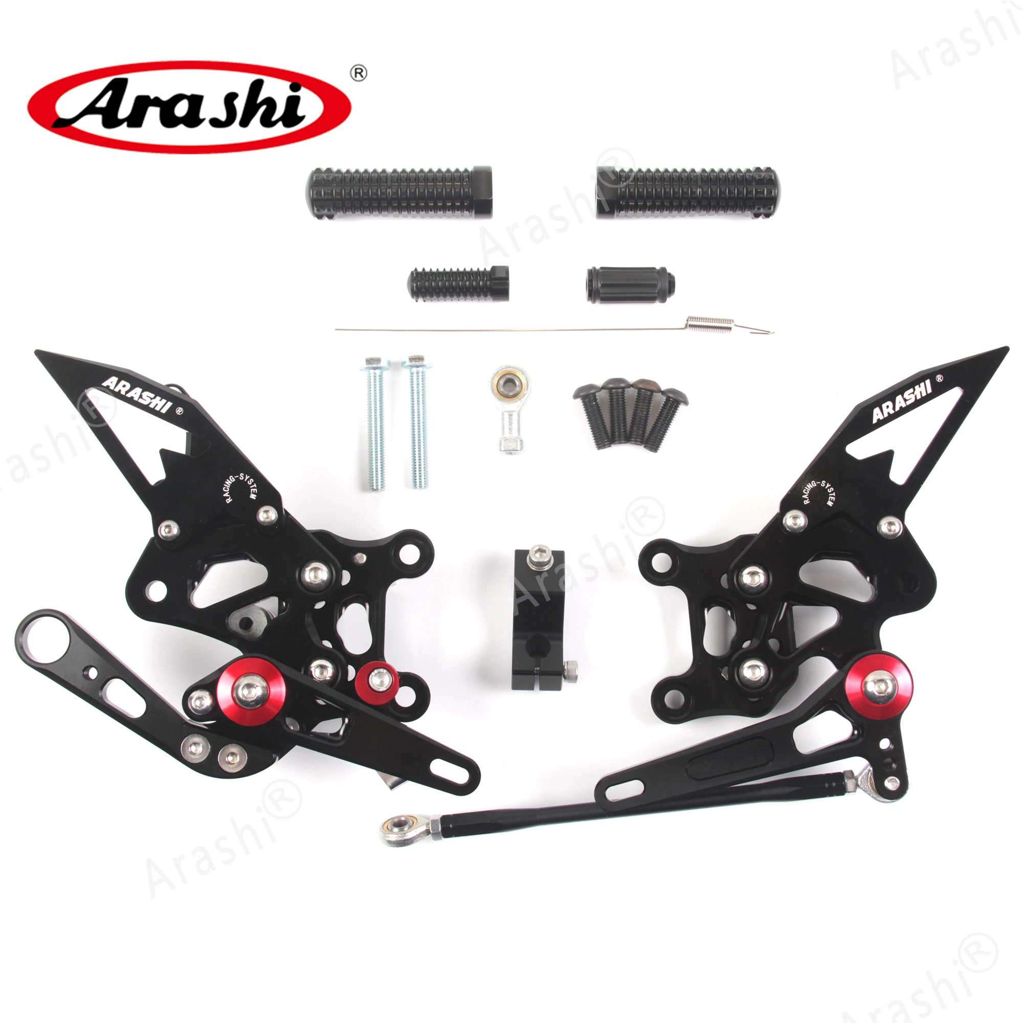 Араши для APRILIA RSV4 R/фабрика 2009-2012 CNC регулируемые Подножки Rider Rearset RSV 4R 2010 2011 09 10 11 12 |