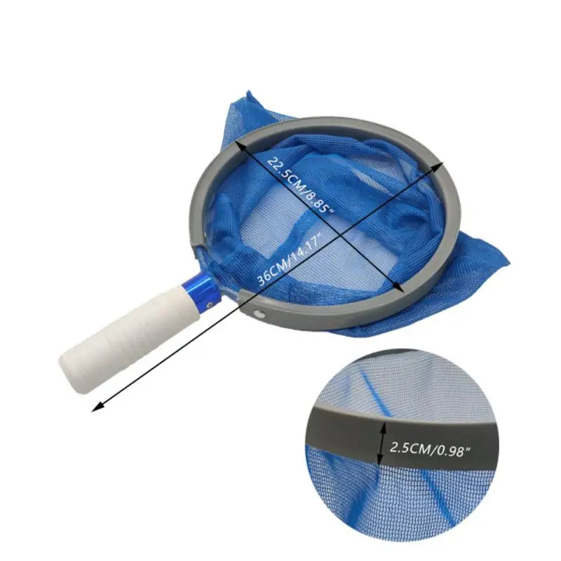 

1PC Pool Cleaning Net Professional Tool Salvage Net Mesh Pool Skimmer Leaf Catcher Bag Home Swimming Pool Cleaner Accessories