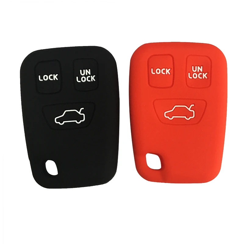 

For Volvo S40 2001 Key Cover for VOLVO S70 V70 C70 S40 V40 98-05 Car Key Cover for Volvo V40 Keys Case for Keychain Alarm