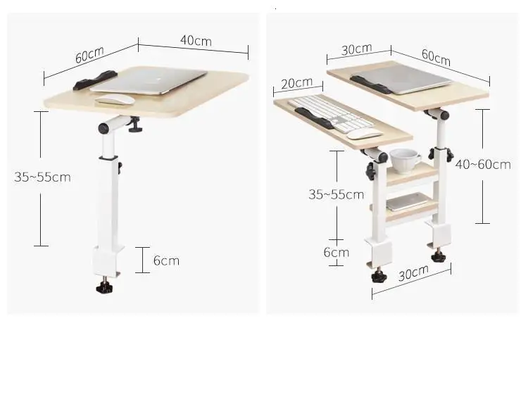 Para кровать ноутбук стоящий офис Dobravel Escritorio De Oficina Tafel Регулируемая подставка для ноутбука Mesa учебный стол компьютерный стол