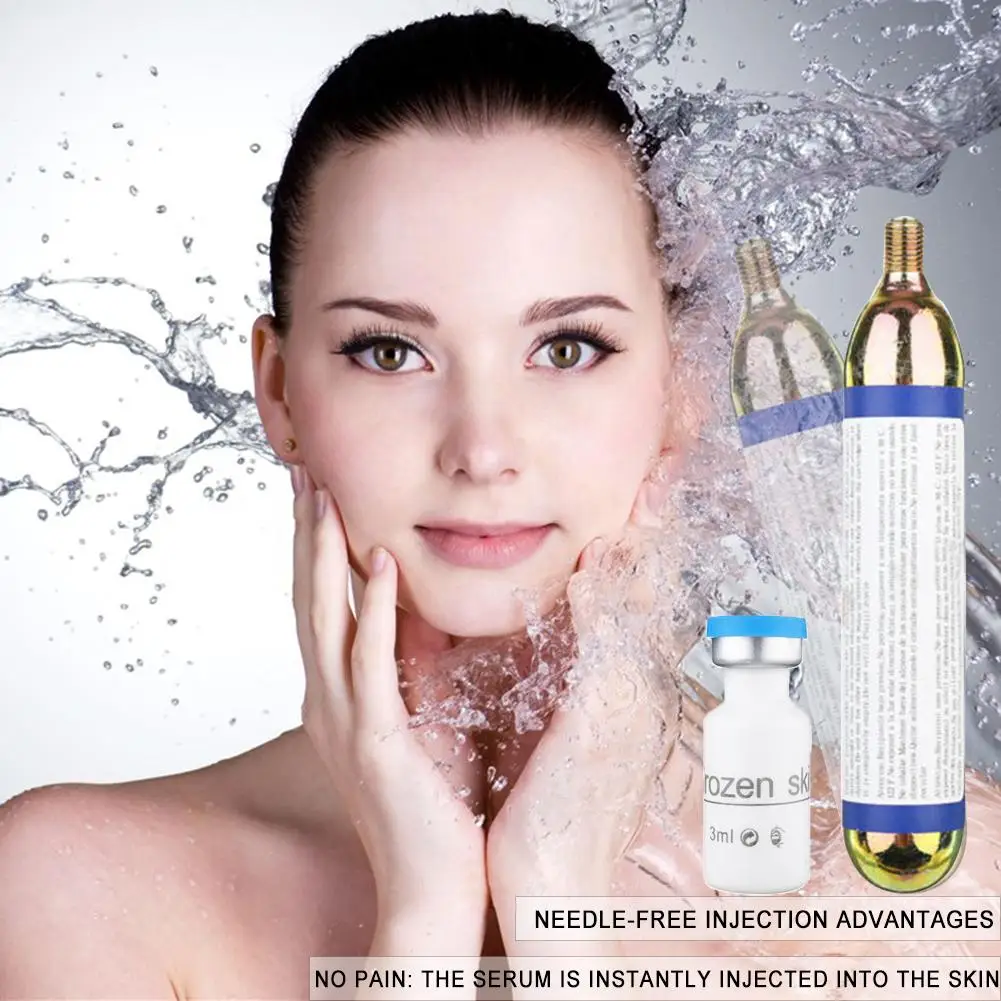 2021 Frozen Skin Co2 Gas Cryo Facial Lifting Professional Skin Rejuvenation Skin Whitening Anti-Aging No Needle Air Tank