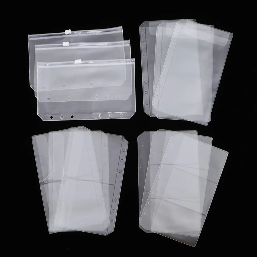 

12 Pcs 4 Kinds Travel Binder Planner Notebook Refills Filler Organizer