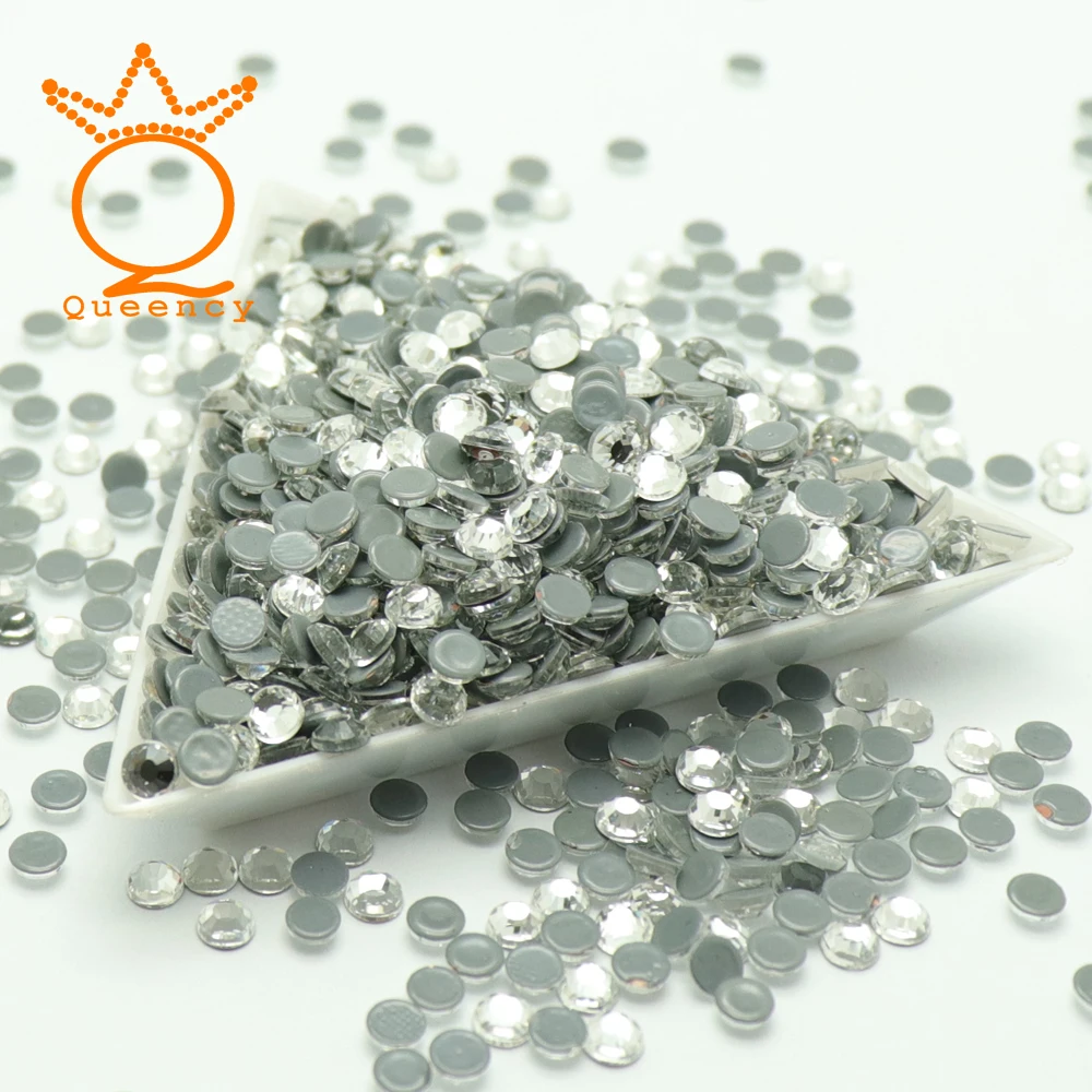 Стразы для ногтей SS3 SS4 SS5 SS6 SS8 SS10 прозрачные стразы дизайна 3D маникюр | Красота и