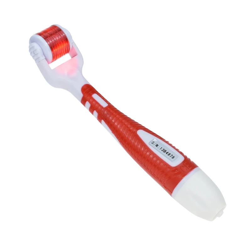 Ролик для кожи лица светодиодный фотон микро иглы терапия пигментации