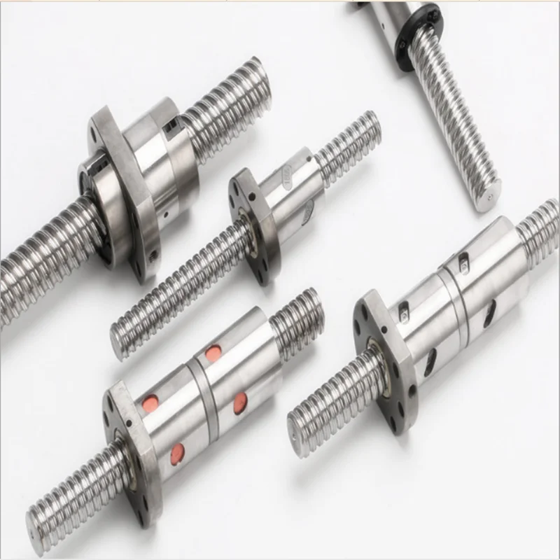 

Wholesale supply Ballscrew SFU1610 2010 4010 5010-4 shaft for 200mm to 4000mm End-machining with ball nut bk bf15of drive system