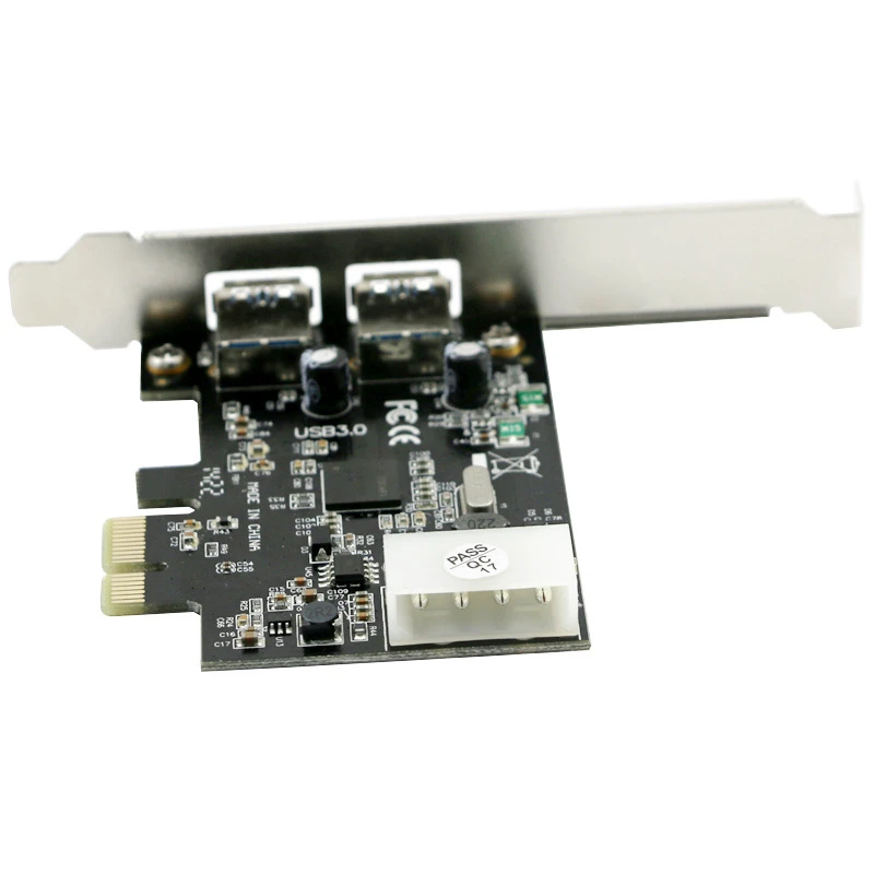 2-портовый Суперскоростной Usb 3 0 Pci-E Pcie Pci Express 4-контактный разъем расширения Ide