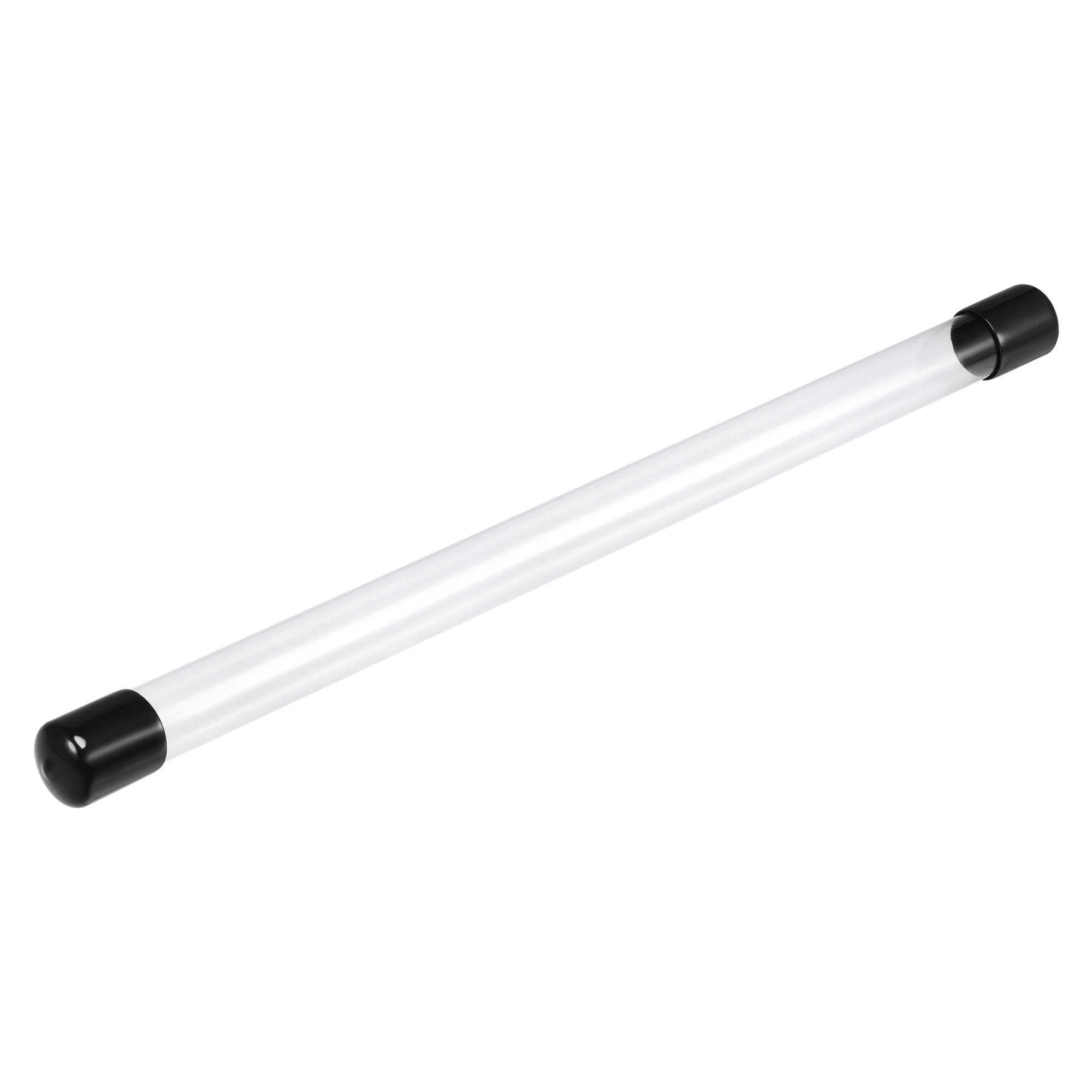 

Uxcell Storage Tube with Cap Lid Round Hollow Water Tube 400mm/15.7inch for Classifying Various Small Items