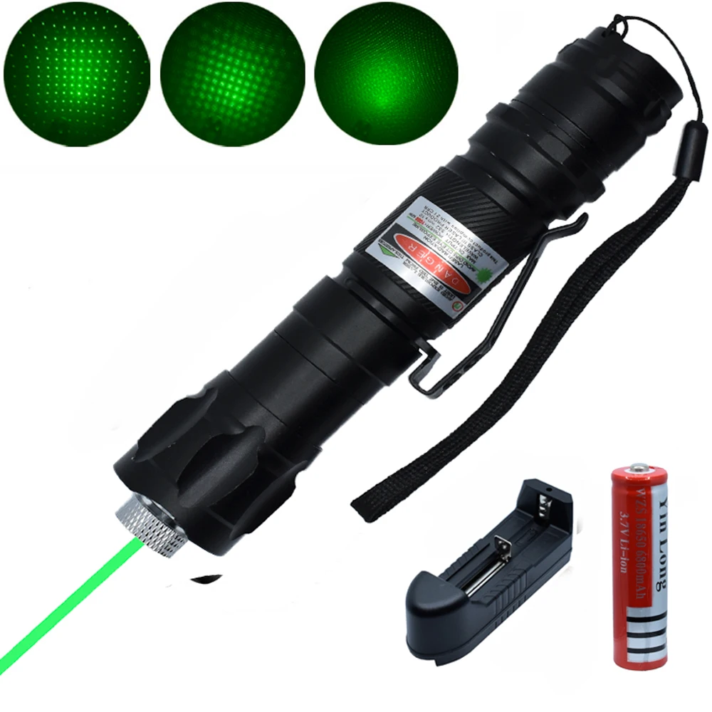 

Hunting 532nm Green Laser Pointer High Power Glare Outdoor Flashlight Professional Travel Indicator Lazer 009 Pen Device