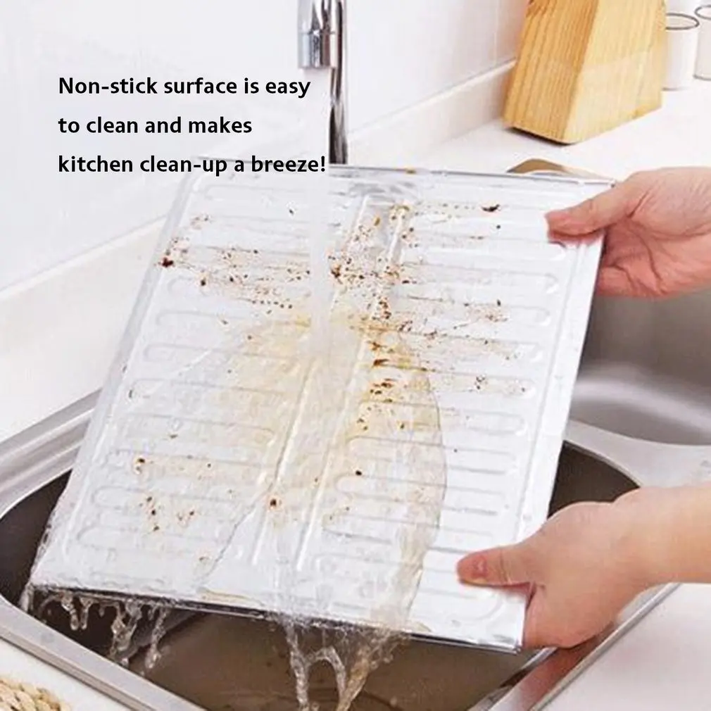 Kitchen Oil Baffle Splash Guard Frying Pan Splatter Cover Anti Shield Splash-Proof Scalding | Дом и сад